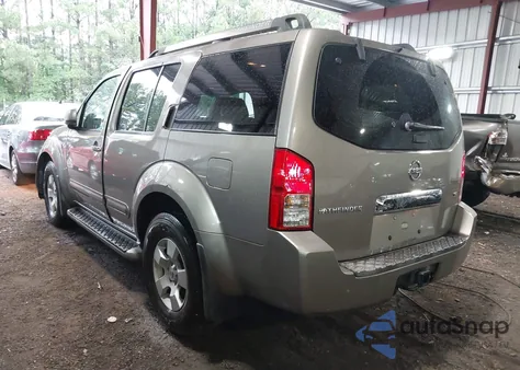2005 Nissan Pathfinder Se from USA, damaged, VIN 5N1AR18U55C706261